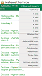 Mobile Screenshot of matematika.hrou.cz